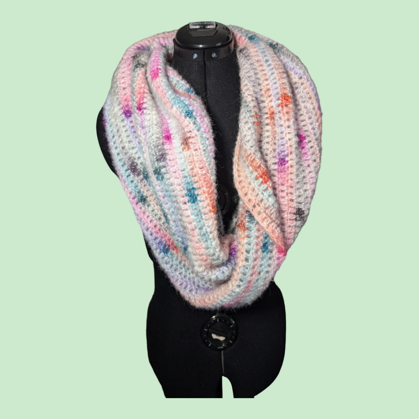 Mobius Twist Shawl and Hat Set