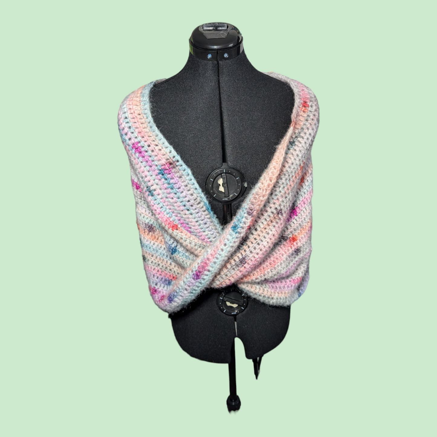 Mobius Twist Shawl and Hat Set