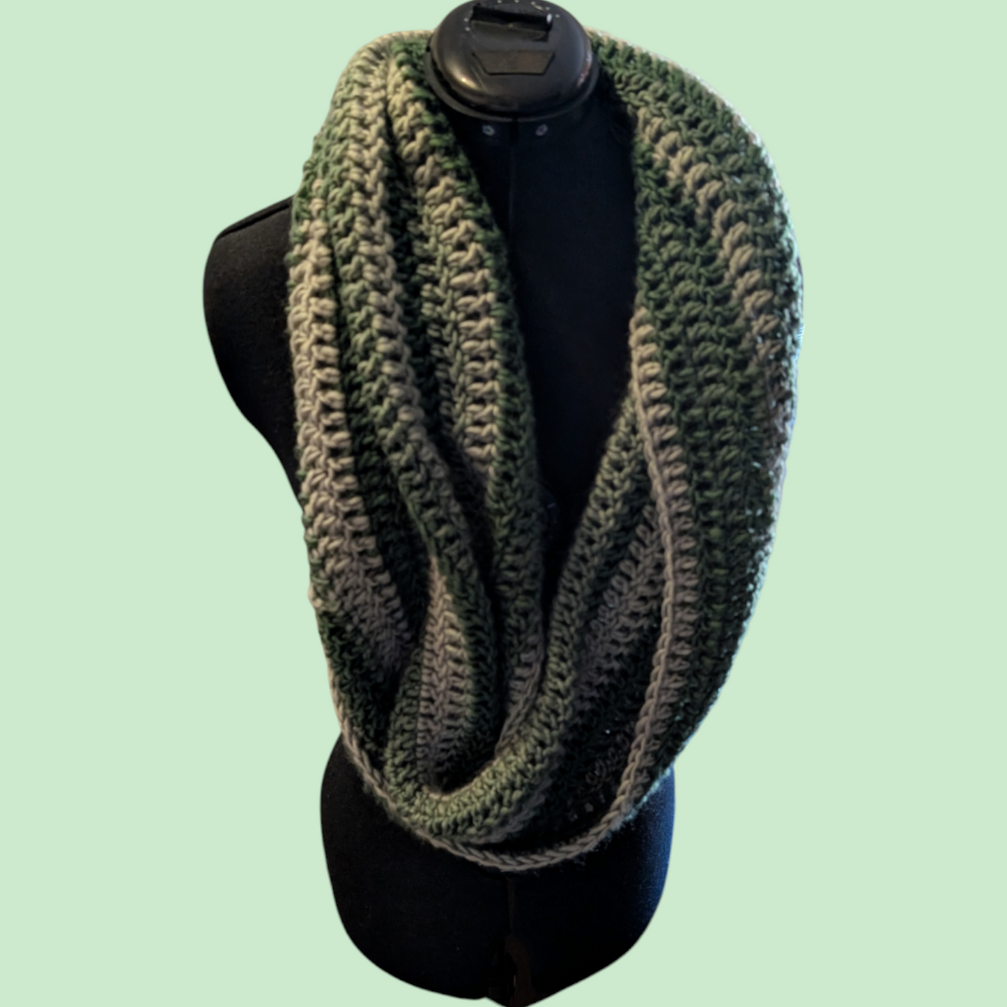 Mobius Twist Shawl and Hat Set