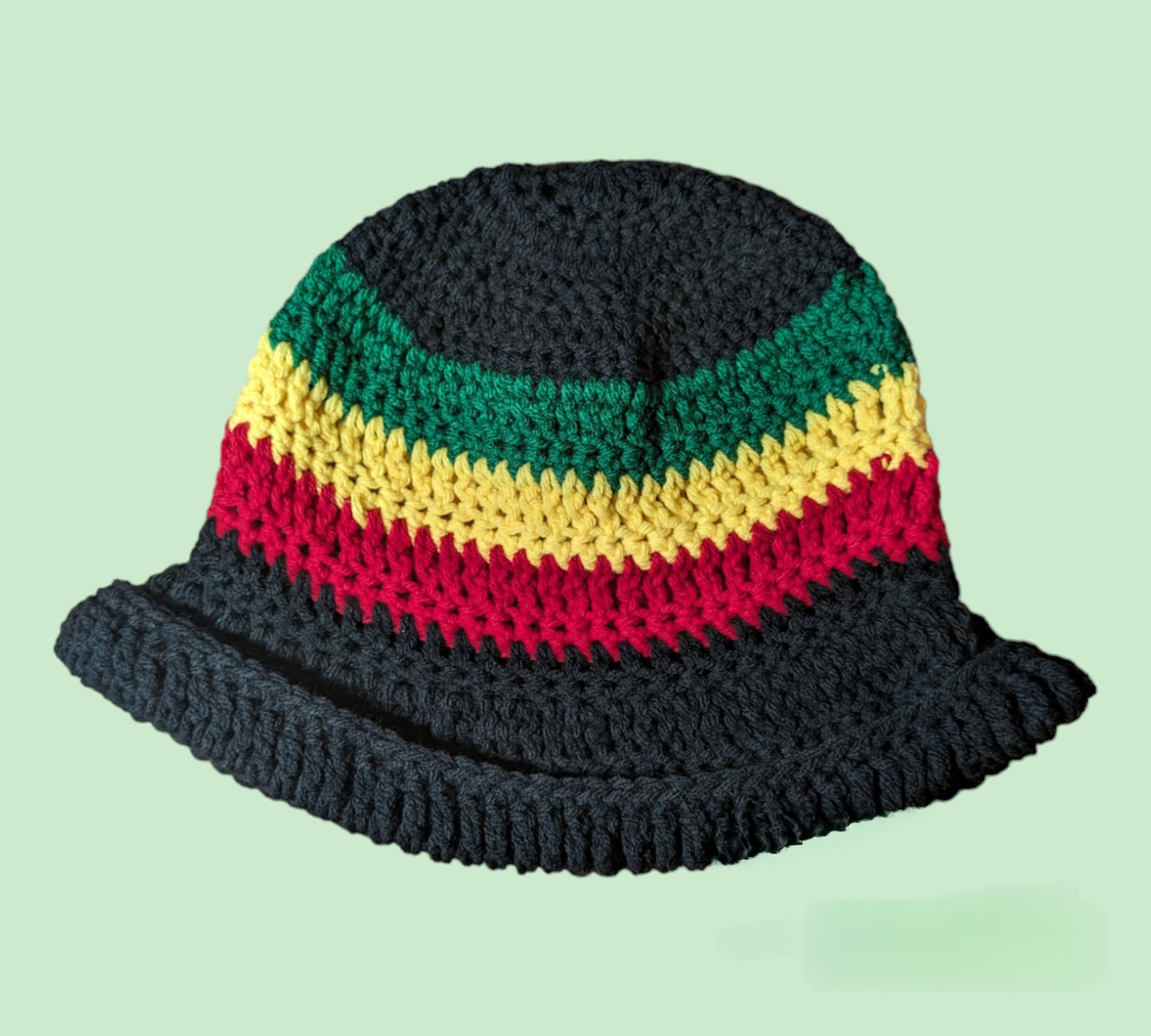 The Folded Brim Tri-Stitch Bucket Hat