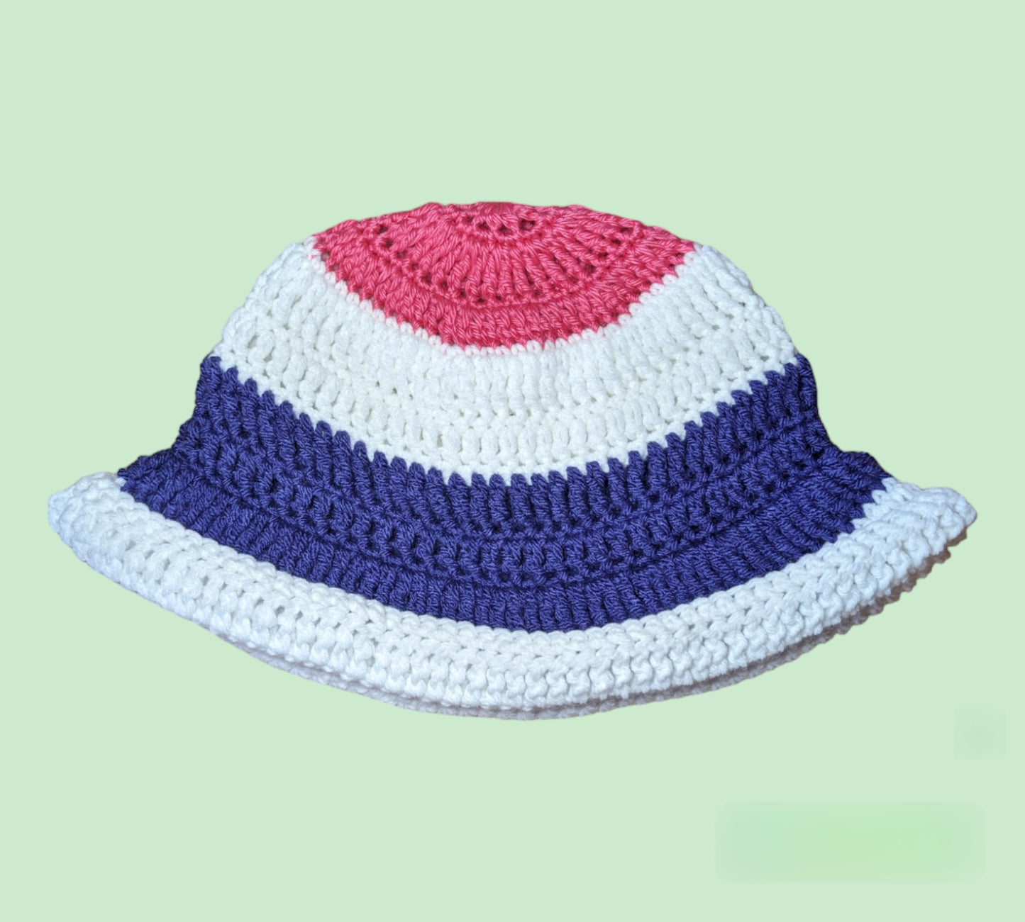 The Folded Brim Tri-Stitch Bucket Hat