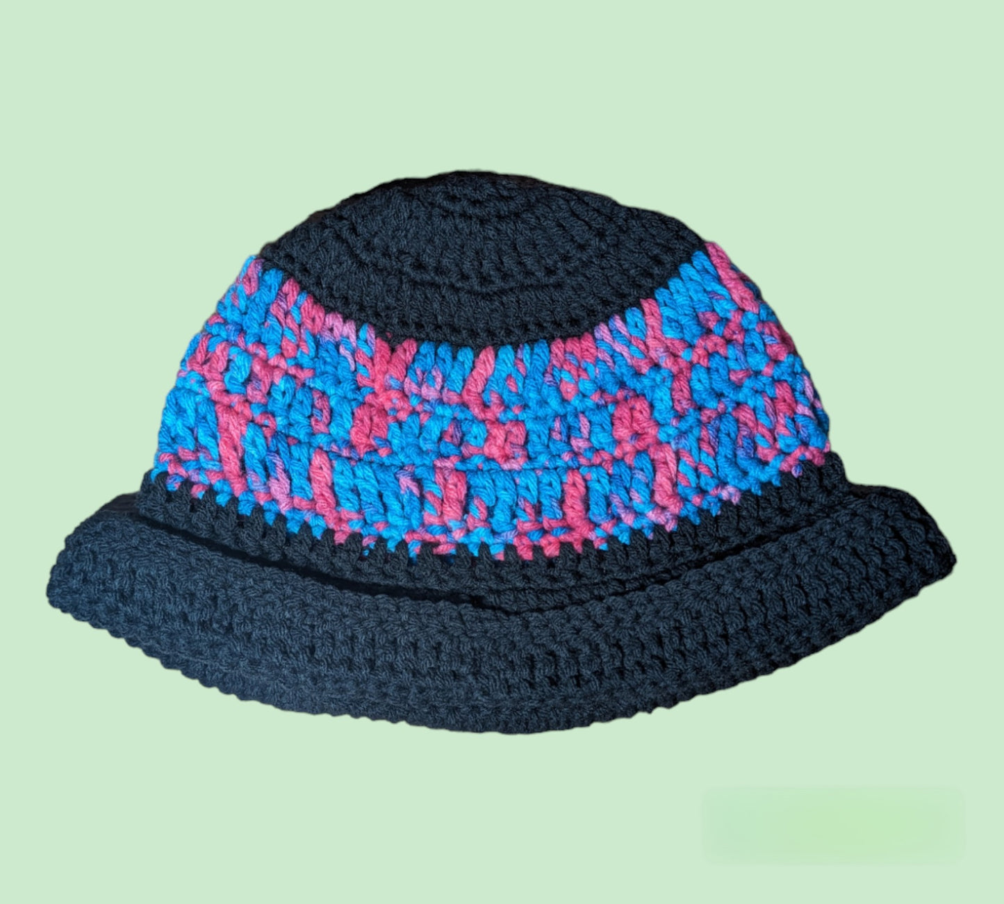 The Folded Brim Tri-Stitch Bucket Hat