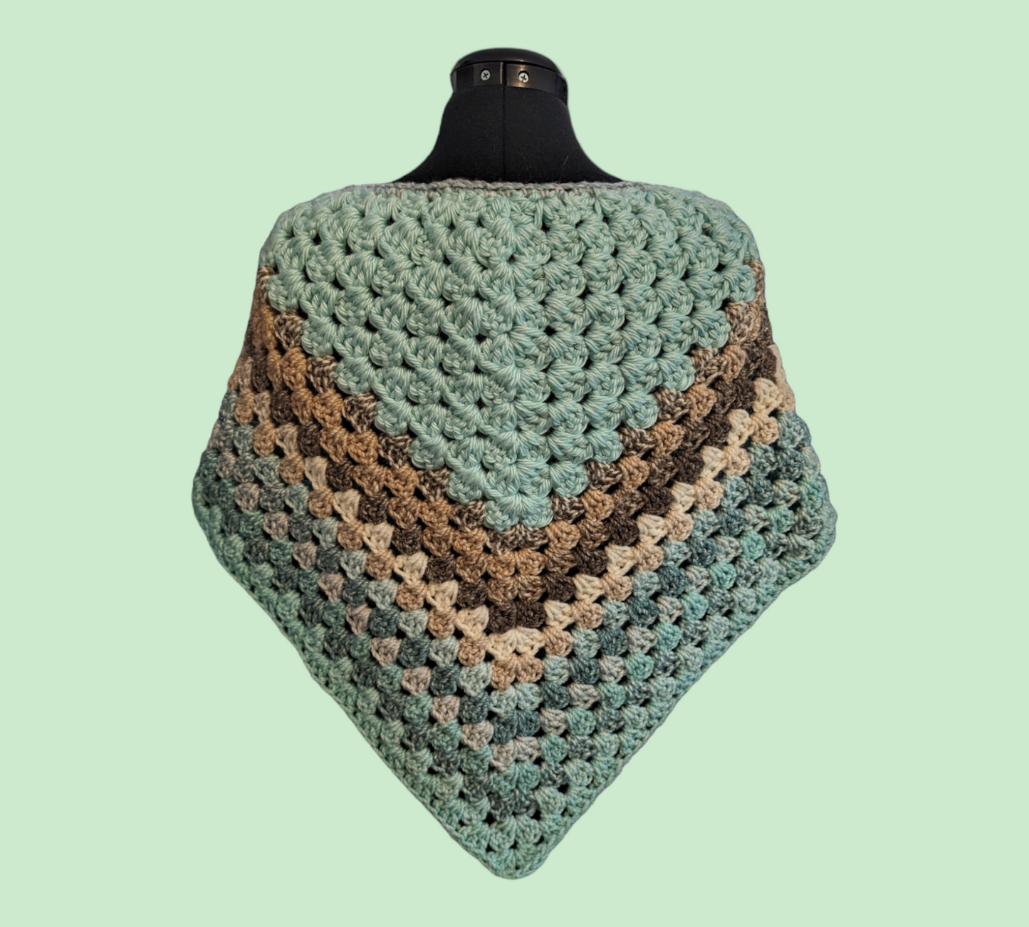 Chunky Granny Stitch Shawl