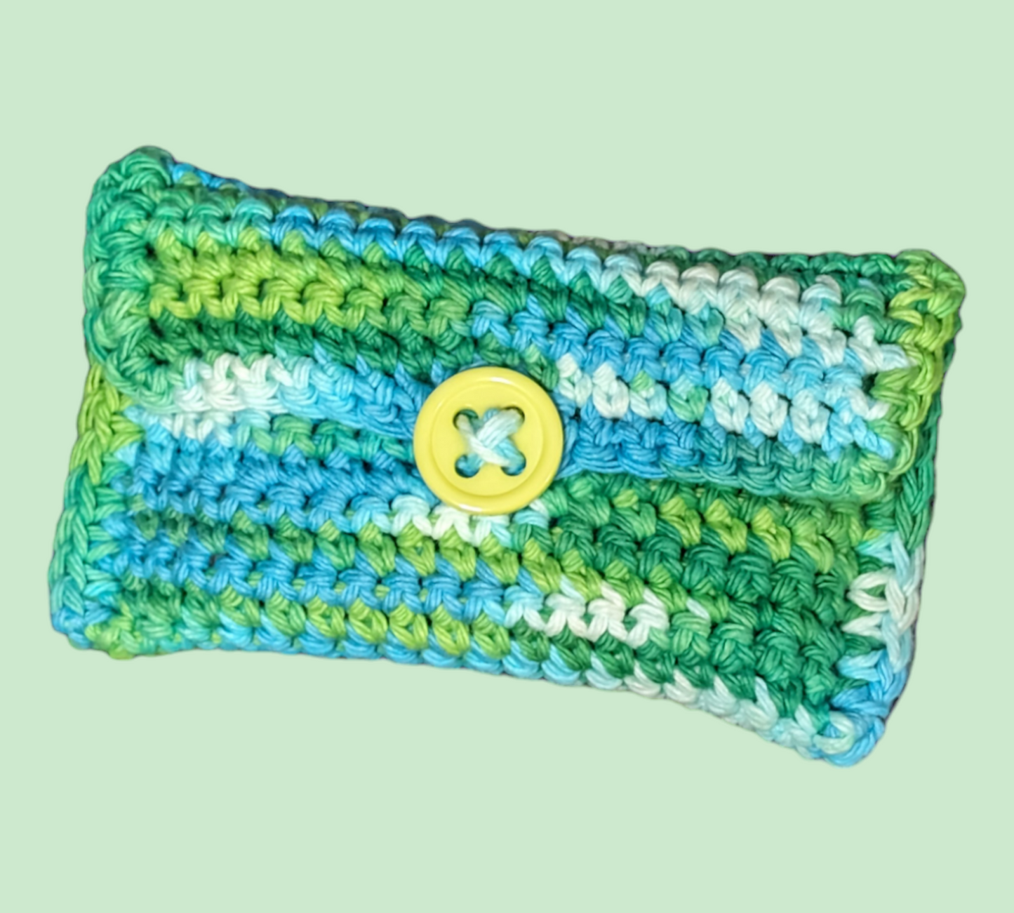 Emerald Energy Ombre Card Holder