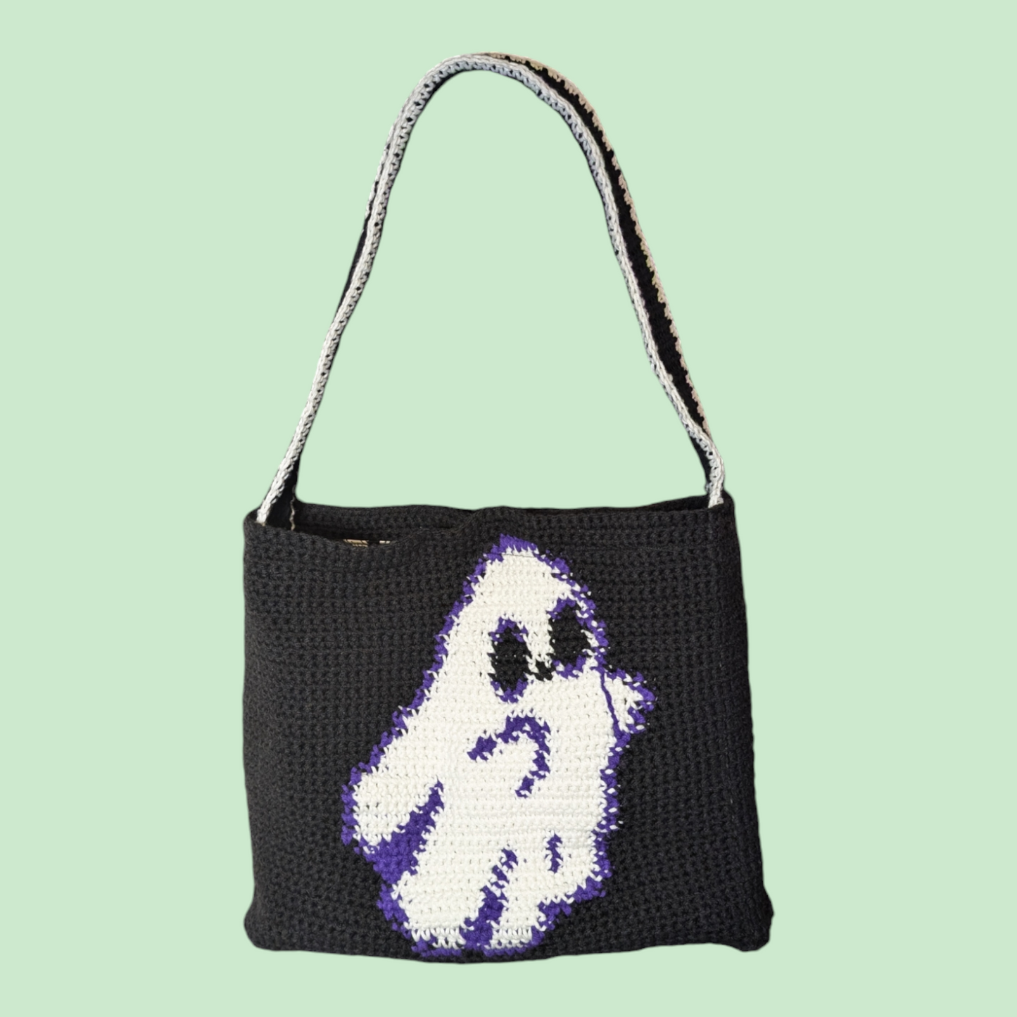 Crocheted Ghost Handbag