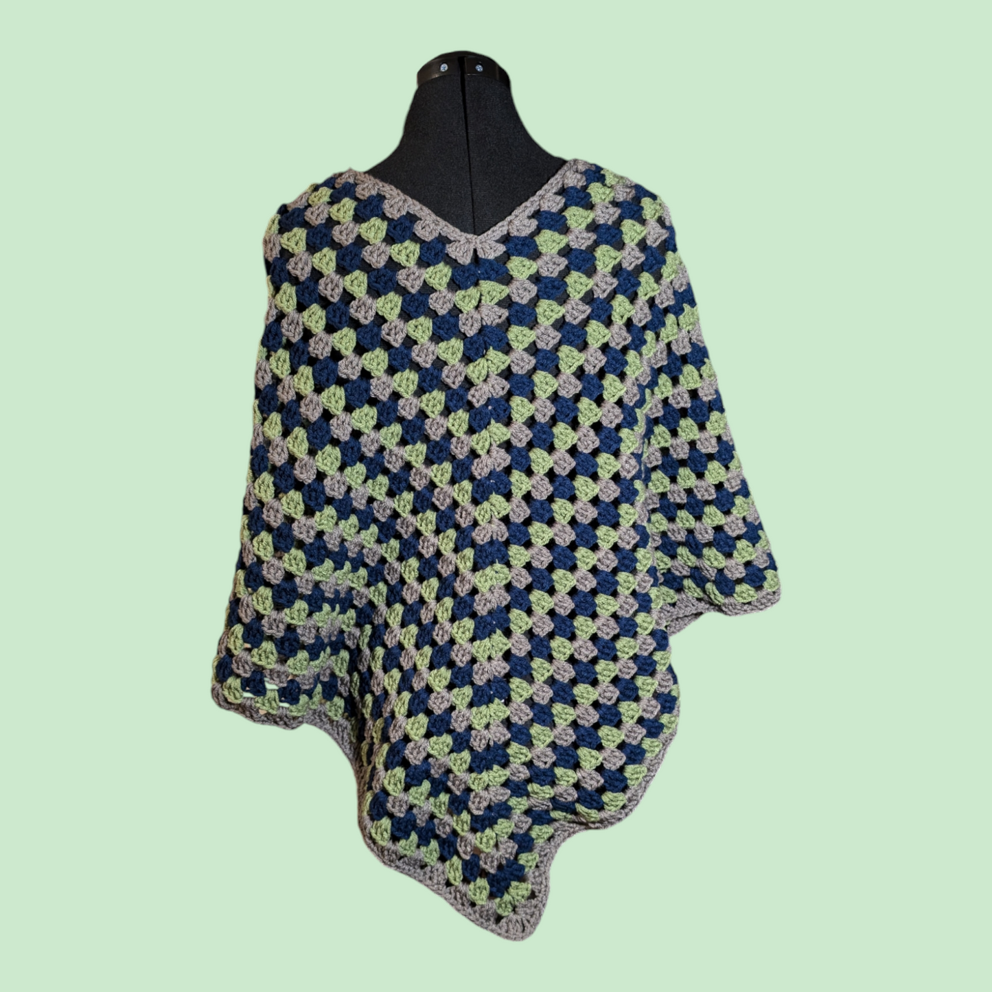 Granny Stitch Poncho