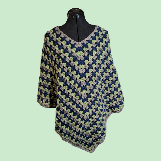 Granny Stitch Poncho